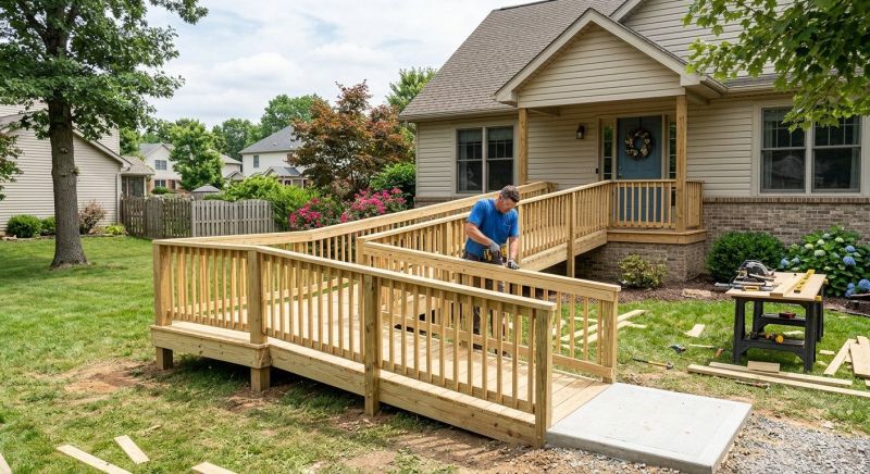 Accessible Ramp Installation in Kansas City, KS