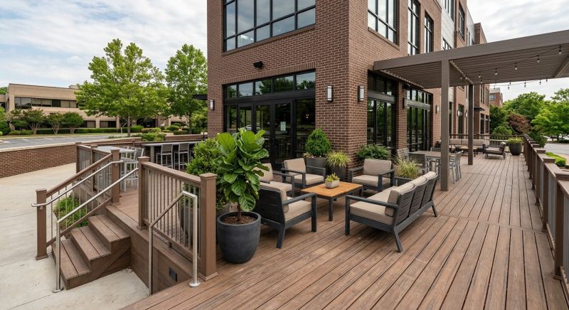 Commercial Deck Installation in Stamford, CT