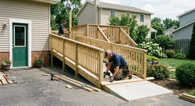 Handicap Ramp Replacement in Kansas City, KS